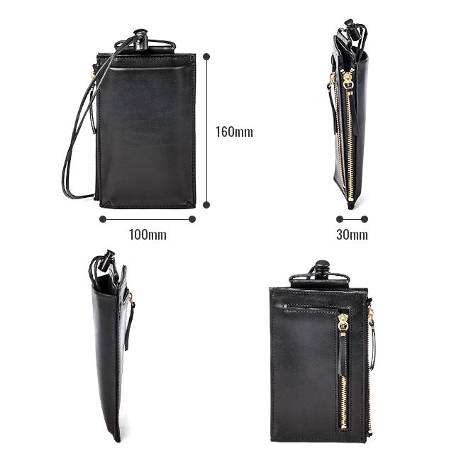 最大51% 4/26限定 SLOW スロウ 財布財布 ネックウォレット ショルダーウォレット スマホポーチ メンズ レディース 本革 レザー ハービー so837k 在庫限り | SLOW(ファッション) | 05