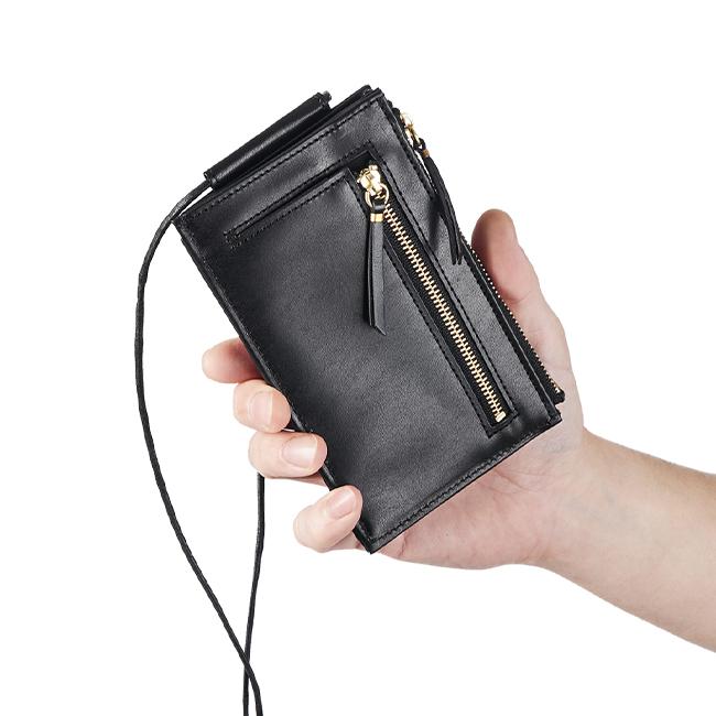 SLOW スロウ 財布財布 ネックウォレット ショルダーウォレット スマホポーチ メンズ レディース 本革 レザー ハービー so837k 在庫限り | SLOW(ファッション) | 06