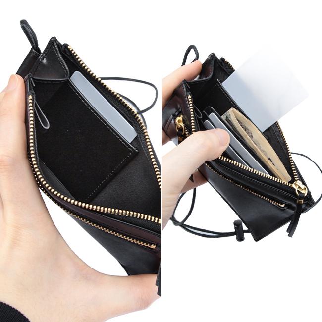 SLOW スロウ 財布財布 ネックウォレット ショルダーウォレット スマホポーチ メンズ レディース 本革 レザー ハービー so837k 在庫限り | SLOW(ファッション) | 10