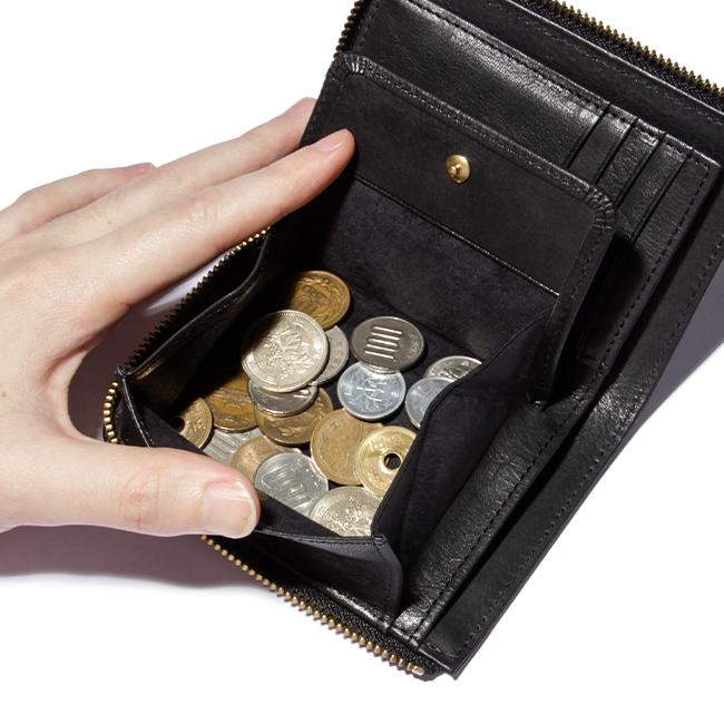 SLOW（スロウ） 最大50% 12/25限定 財布 二つ折り財布 本革 レザー L字