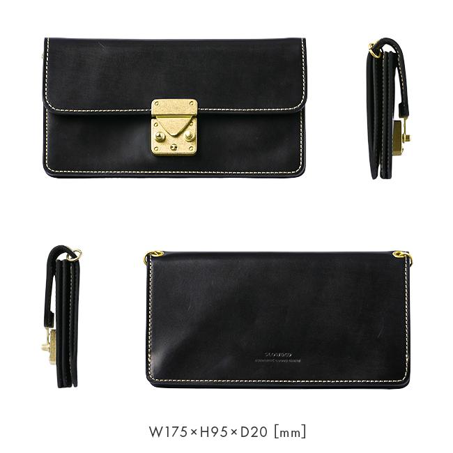 最大51% 1/11限定 SLOW スロウ バッグ 財布 長財布 コードバン ショルダーウォレット ポシェット 本革 馬革 日本製 SLOW Cordovan SO875P 在庫限り | SLOW(ファッション) | 08