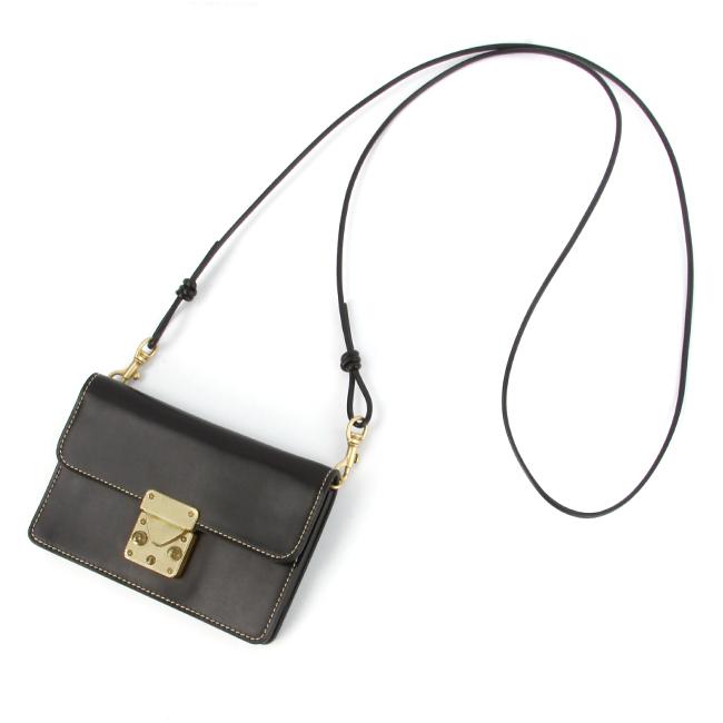 最大53% 3/1まで SLOW スロウ バッグ 財布 コードバン ショルダーウォレット ウォレットバッグ ポシェット 本革 馬革 日本製 SLOW Cordovan SO876P | SLOW(ファッション) | 16