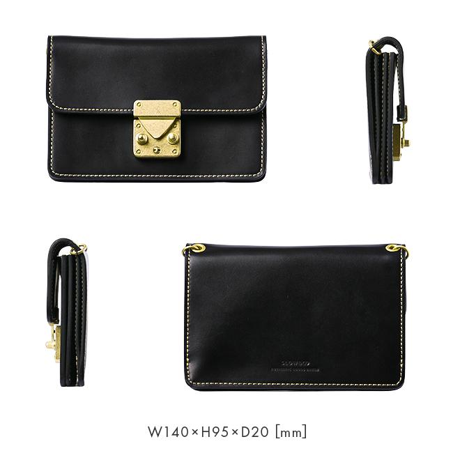 最大51% 1/11限定 SLOW スロウ バッグ 財布 コードバン ショルダーウォレット ウォレットバッグ ポシェット 本革 馬革 日本製 SLOW Cordovan SO876P | SLOW(ファッション) | 08