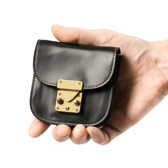 最大51% 9/5限定 SLOW スロウ 財布 ミニ財布 小さい財布 ミニウォレット ネックウォレット メンズ レディース 本革 馬革 日本製 コードバン Cordovan SO877P | SLOW(ファッション) | 14