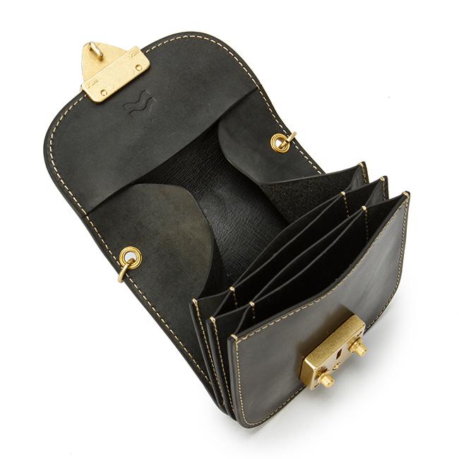 最大51% 2/17まで SLOW スロウ 財布 ミニ財布 小さい財布 ミニウォレット ネックウォレット メンズ レディース コードバン 本革 馬革 日本製 Cordovan SO877P | SLOW(ファッション) | 10