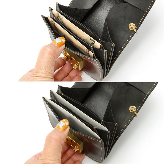 最大51% 2/17まで SLOW スロウ 財布 ミニ財布 小さい財布 ミニウォレット ネックウォレット メンズ レディース コードバン 本革 馬革 日本製 Cordovan SO877P | SLOW(ファッション) | 11