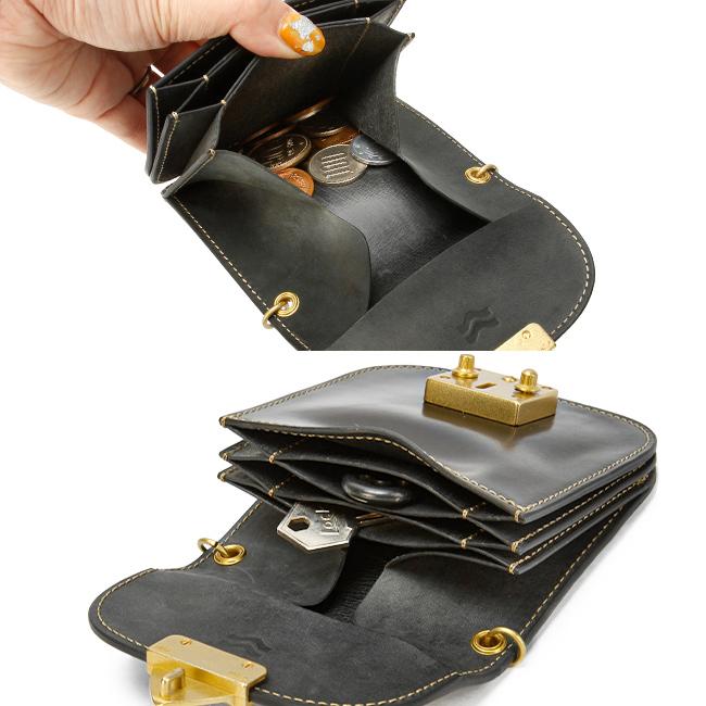 最大51% 1/11限定 SLOW スロウ 財布 ミニ財布 小さい財布 ミニウォレット ネックウォレット メンズ レディース コードバン 本革 馬革 日本製 Cordovan SO877P | SLOW(ファッション) | 12