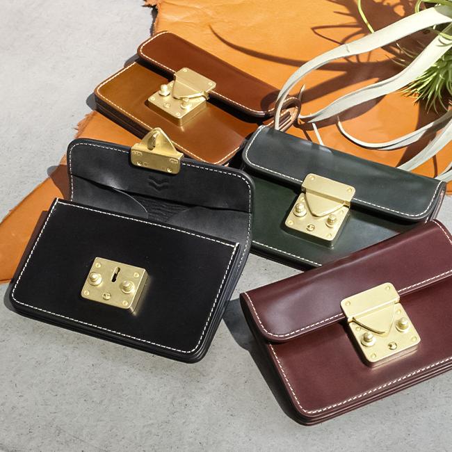 SLOW（スロウ） ミニ財布 ミニウォレット レザー 本革 馬革 日本製