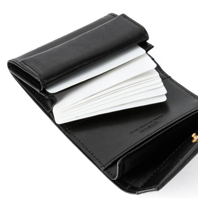 【未使用レベル】スロウ 三つ折り財布 ブラック SLOW（スロウ） 最大52% 9/11から ハービー 財布 三つ折り財布 ミニ