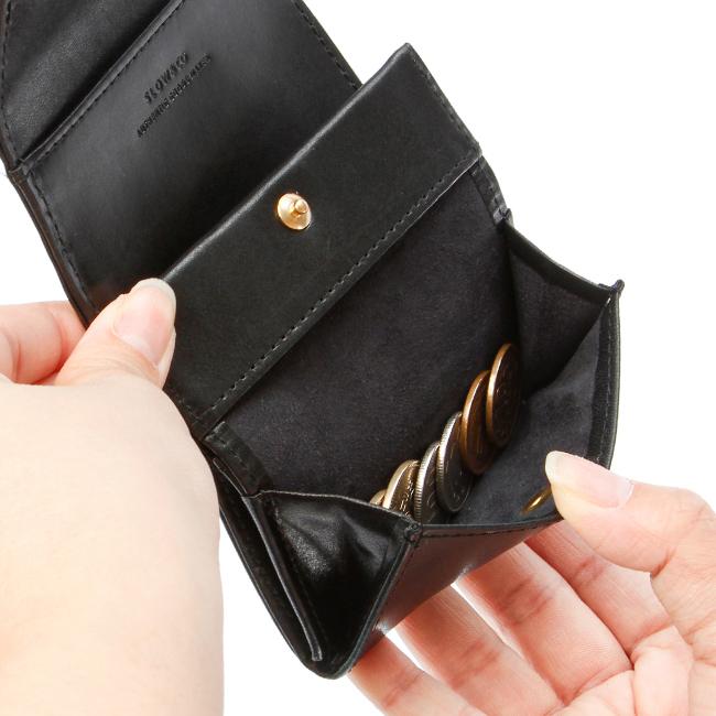 最大50% 4/25限定 SLOW スロウ 財布 三つ折り財布 ミニ財布 ミニウォレット ハービー レザー 本革 日本製 Herbie SO880P | SLOW(ファッション) | 11