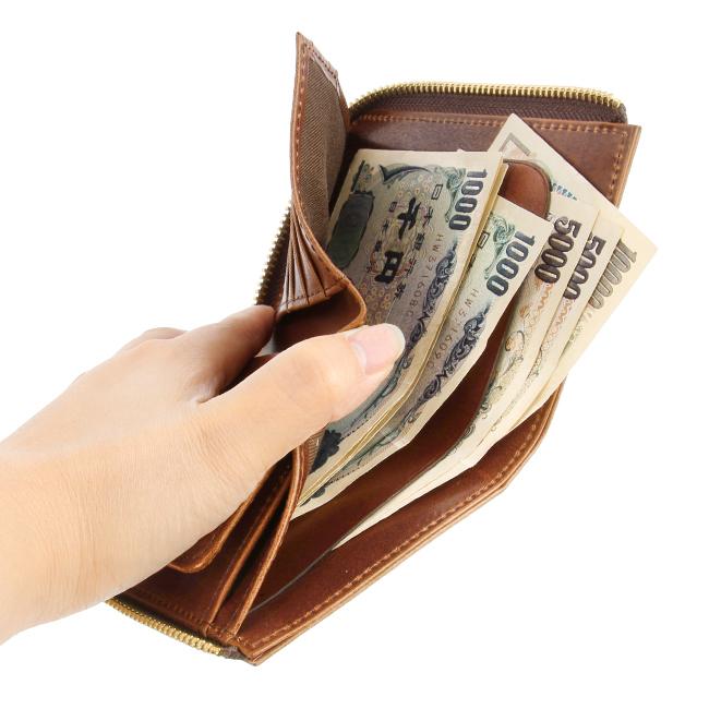 最大50% 8/15限定 SLOW スロウ ハービー 財布 ミドル財布 L字ファスナー box型 小銭入れ 本革 日本製 メンズ ブランド Herbie SO881P | SLOW(ファッション) | 11