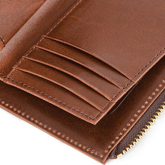 最大51% 4/28から slow スロウ 財布 ミドルウォレット L字ファスナー ボックス型 box型小銭入れ ハービー レザー 本革 日本製 SLOW Herbie SO881P | SLOW(ファッション) | 12