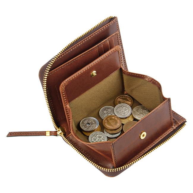 slow スロウ 財布 ミドルウォレット L字ファスナー ボックス型 box型小銭入れ ハービー レザー 本革 日本製 SLOW Herbie SO881P | SLOW(ファッション) | 08