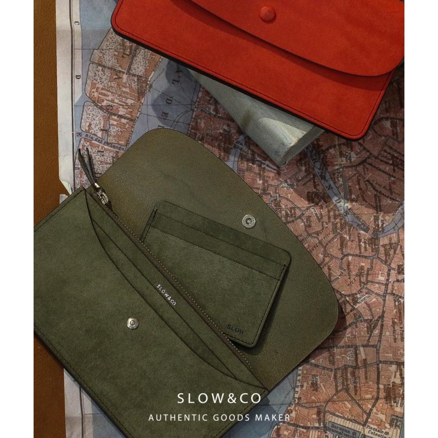 最大50% 4/25限定 SLOW スロウ 長財布 メンズ レディース ブランド レザー 本革 日本製 薄い財布 ロングウォレット カードケース付属 プエブロ Pueblo SO900P | SLOW(ファッション) | 20