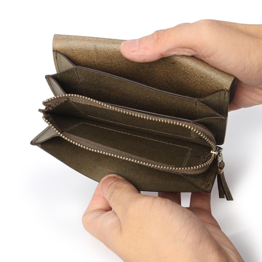 最大51% 9/5限定 SLOW スロウ プエブロ ミドル財布 本革 フラップ カードケース付属 日本製 メンズ ブランド Pueblo SO901P | SLOW(ファッション) | 13