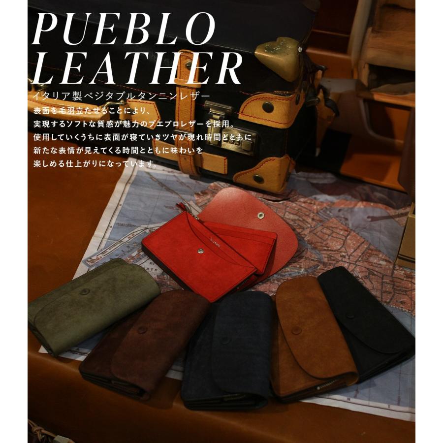 最大51% 9/5限定 SLOW スロウ プエブロ ミドル財布 本革 フラップ カードケース付属 日本製 メンズ ブランド Pueblo SO901P | SLOW(ファッション) | 09
