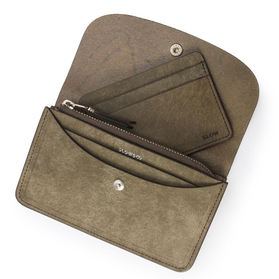 最大51% 4/26限定 SLOW スロウ 二つ折り財布 ミドル財布 メンズ レディース ブランド レザー 本革 日本製 ミドルウォレット プエブロ Pueblo SO901P | SLOW(ファッション) | 10