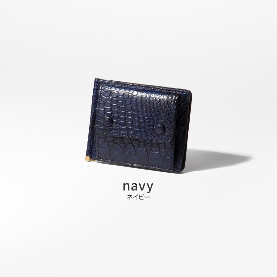 SLOW（スロウ） 財布 二つ折り財布 マネークリップ レザー 本革