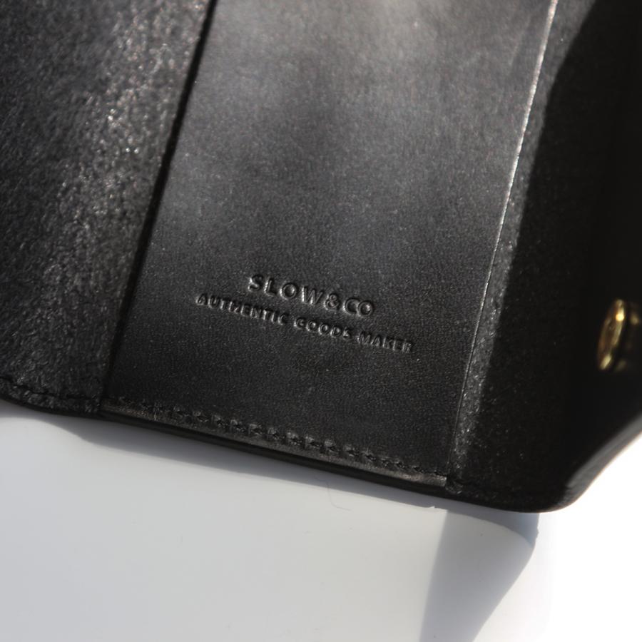 SLOW スロウ キーケース メンズ ブランド レザー 本革 日本製 キーリング スマートキー 3連 HERBIE SO927RS | SLOW(ファッション) | 08