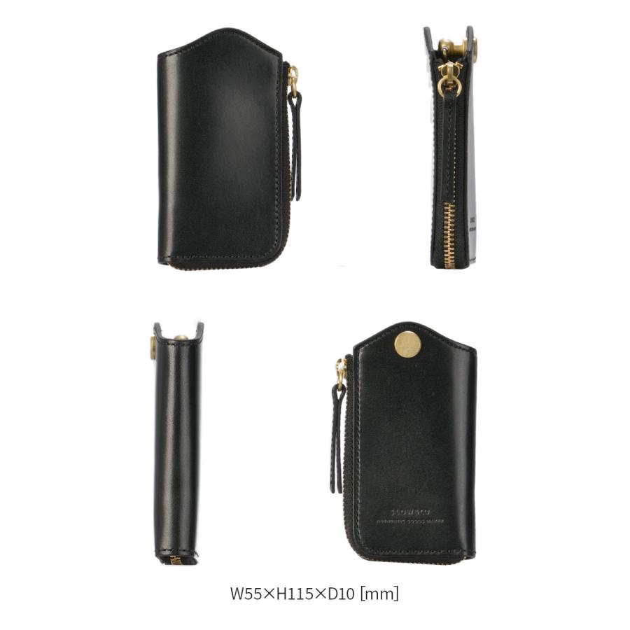 最大46% 2/19限定 SLOW スロウ キーケース メンズ ブランド レザー 本革 日本製 L字ファスナー キーリング スマートキー 3連 HERBIE SO928RS | SLOW(ファッション) | 05