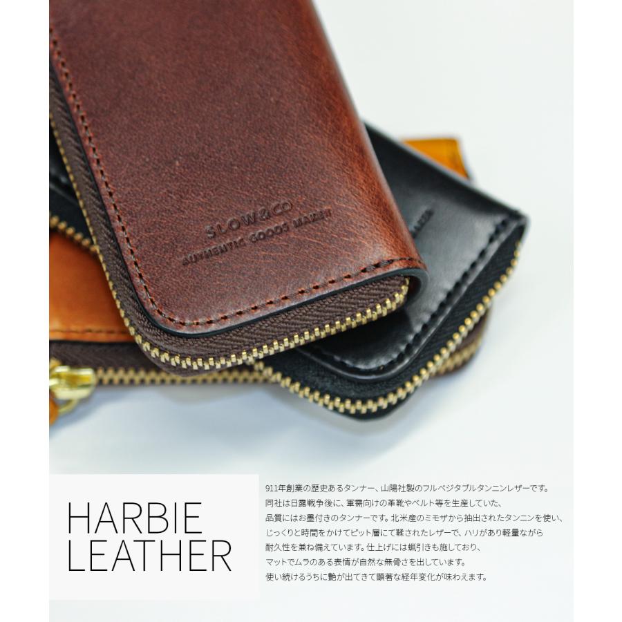 最大46% 2/19限定 SLOW スロウ キーケース メンズ ブランド レザー 本革 日本製 L字ファスナー キーリング スマートキー 3連 HERBIE SO928RS | SLOW(ファッション) | 06