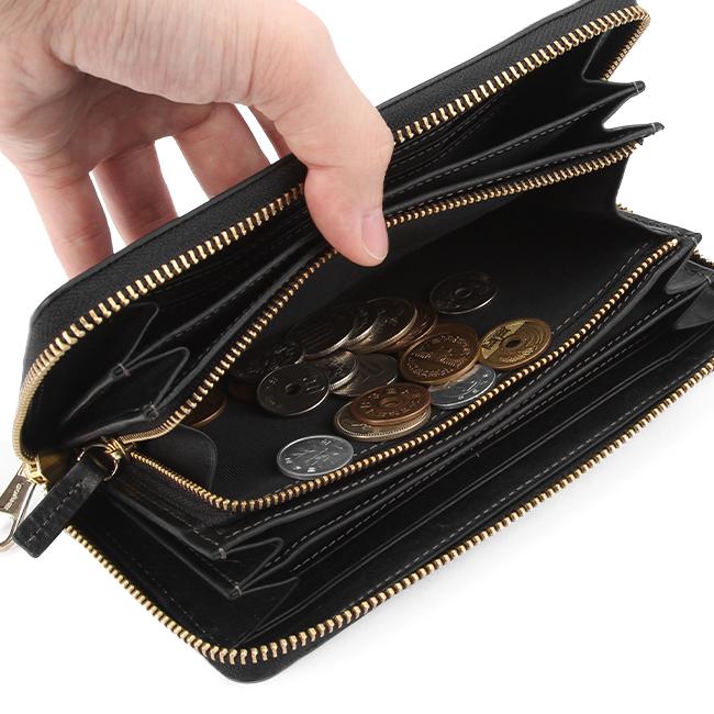 SONNE（ゾンネ） 最大41% 1/8限定 財布 長財布 ラウンドファスナー 本