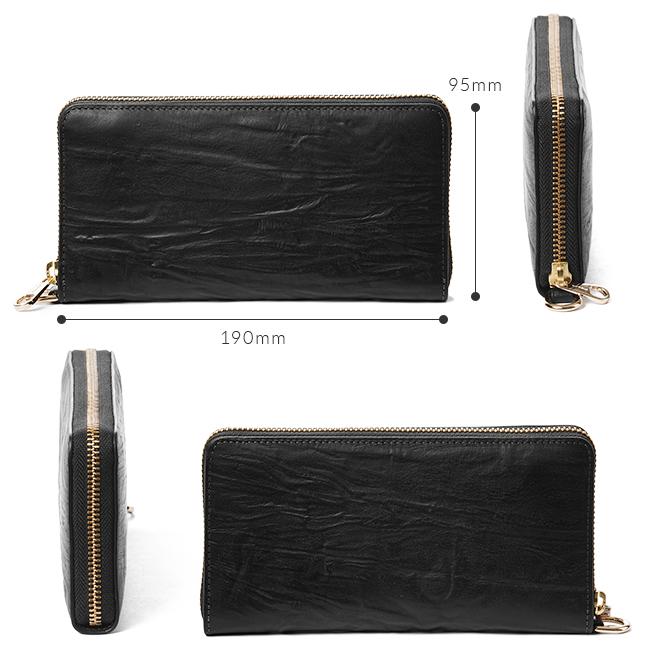 SONNE（ゾンネ） 最大41% 1/8限定 財布 長財布 ラウンドファスナー 本