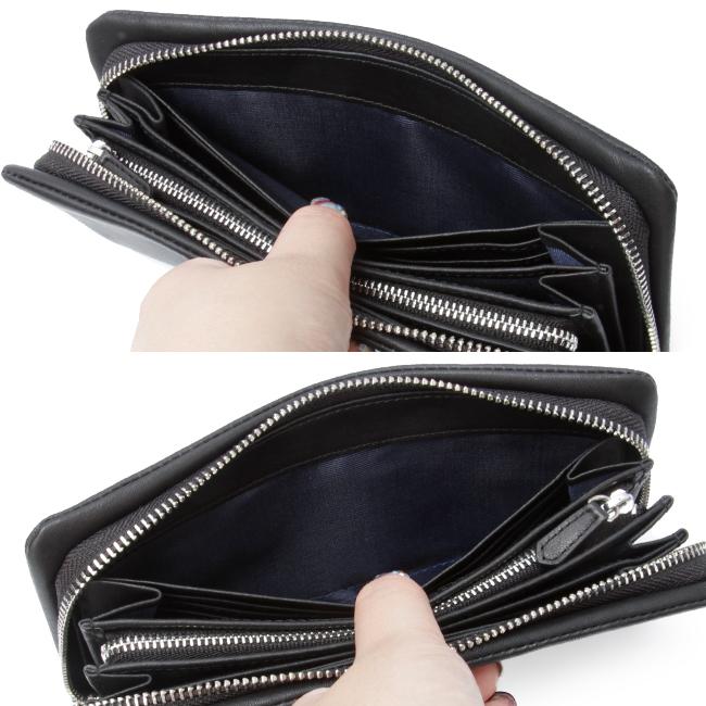 最大53% 3/22まで ゾンネ 長財布 メンズ レディース ブランド 本革 大容量 軽量 レザー ラウンドファスナー ソフテン SONNE SOFTEN SOFT001 | SONNE | 13