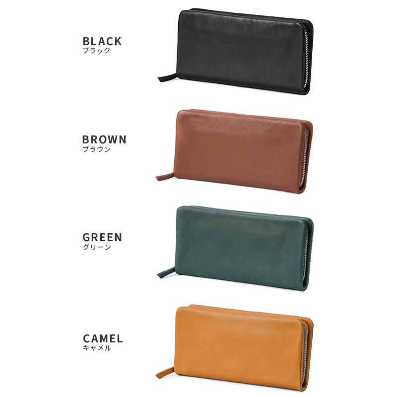 最大44% 4/19まで ゾンネ 長財布 メンズ レディース ブランド 本革 大容量 軽量 レザー ラウンドファスナー ソフテン SONNE SOFTEN SOFT001 | SONNE | 05