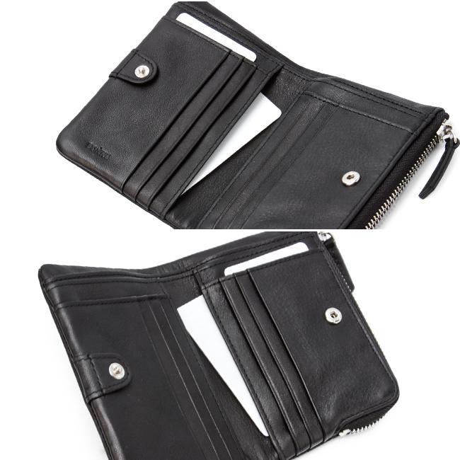 最大41% 4/25限定 ゾンネ 二つ折り財布 ミドル財布 メンズ レディース ブランド 本革 大容量 軽量 レザー ミドルウォレット ソフテン SONNE SOFTEN SOFT002 | SONNE | 12