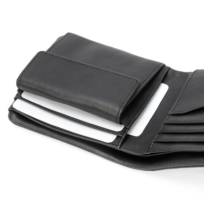ゾンネ 二つ折り財布 メンズ レディース ブランド 本革 軽量 薄型 薄い財布 レザー ミドルウォレット ソフテン SONNE SOFTEN SOFT003 | SONNE | 13