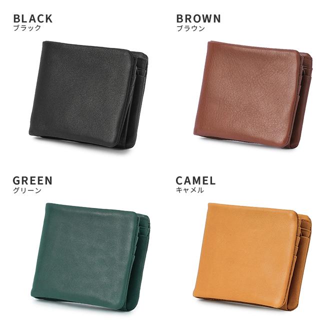 ゾンネ 二つ折り財布 メンズ レディース ブランド 本革 軽量 薄型 薄い財布 レザー ミドルウォレット ソフテン SONNE SOFTEN SOFT003 | SONNE | 05