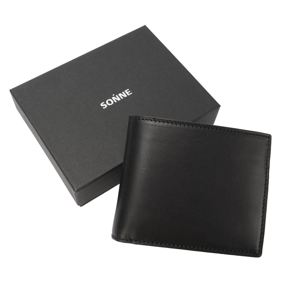 最大37% 2/19限定 ゾンネ リスヴェロ 二つ折り財布 本革 バケッタスムースレザー 化粧箱付き ギフト SONNE LISVERO SOMN002 | SONNE | 14