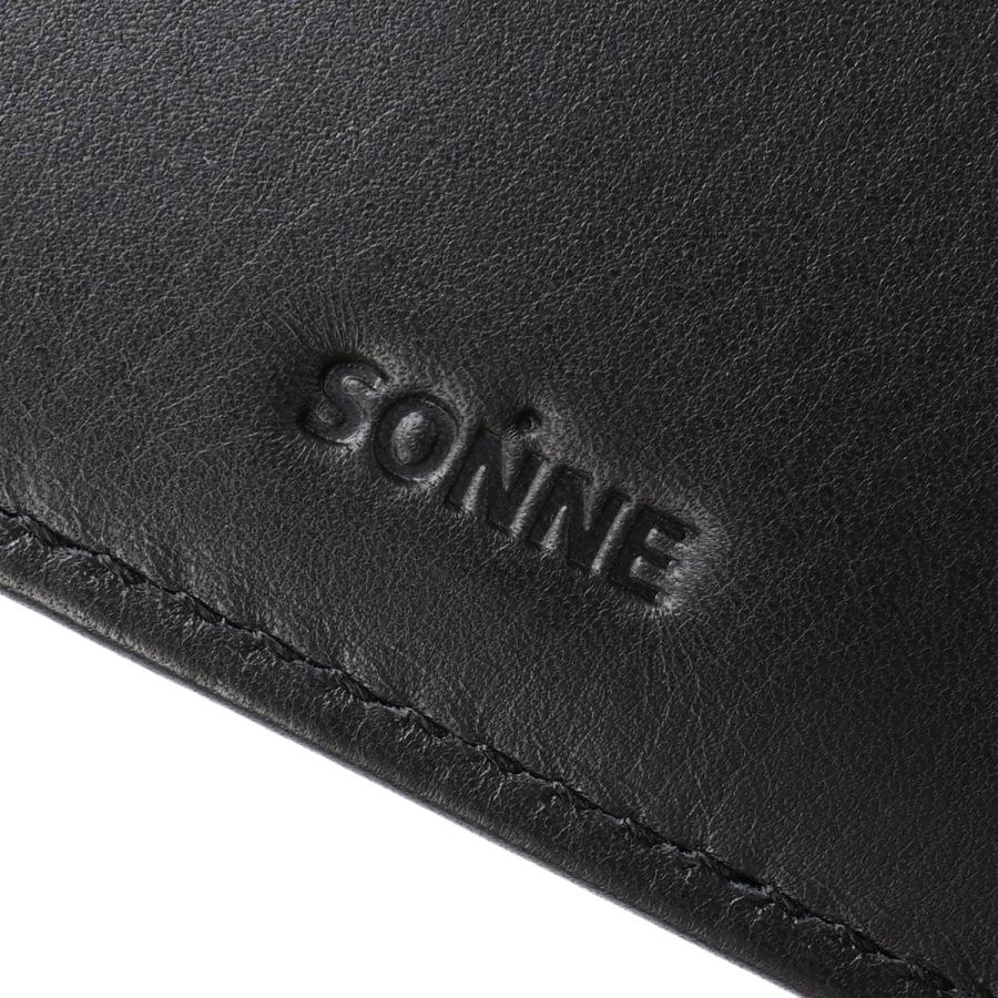 最大42% 12/28限定 ゾンネ リスヴェロ 二つ折り財布 本革 バケッタスムースレザー 化粧箱付き ギフト SONNE LISVERO SOMN002 | SONNE | 08