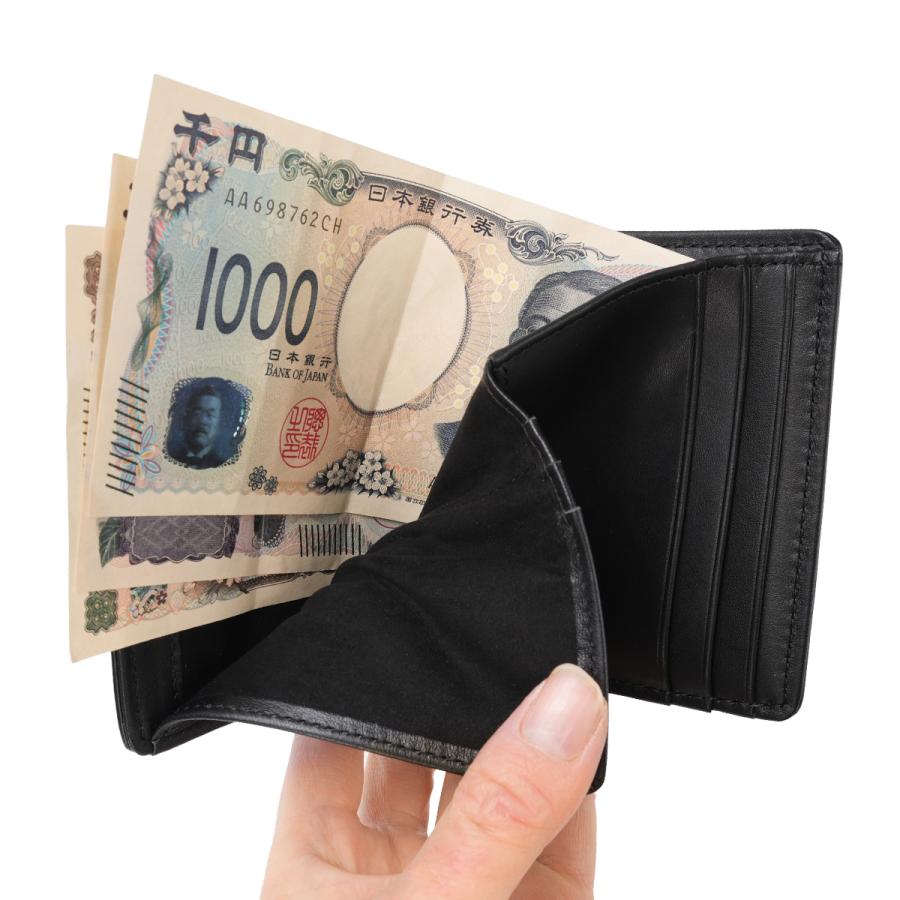 最大42% 12/28限定 ゾンネ リスヴェロ 二つ折り財布 本革 バケッタスムースレザー 化粧箱付き ギフト SONNE LISVERO SOMN003 | SONNE | 10