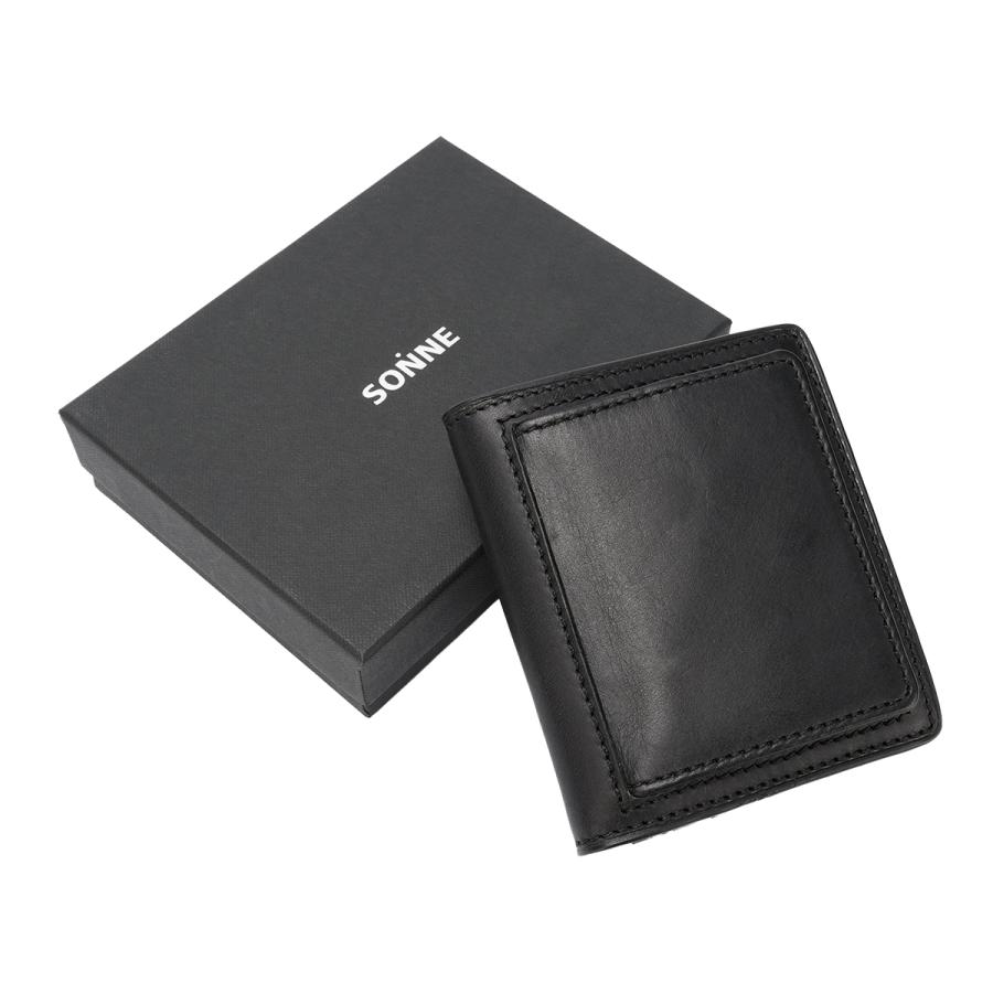 最大42% 12/28限定 ゾンネ リスヴェロ 二つ折り財布 本革 バケッタスムースレザー 化粧箱付き ギフト SONNE LISVERO SOMN003 | SONNE | 15