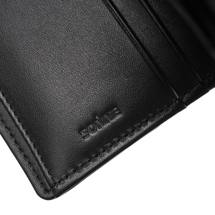 最大42% 12/28限定 ゾンネ リスヴェロ 二つ折り財布 本革 バケッタスムースレザー 化粧箱付き ギフト SONNE LISVERO SOMN003 | SONNE | 08