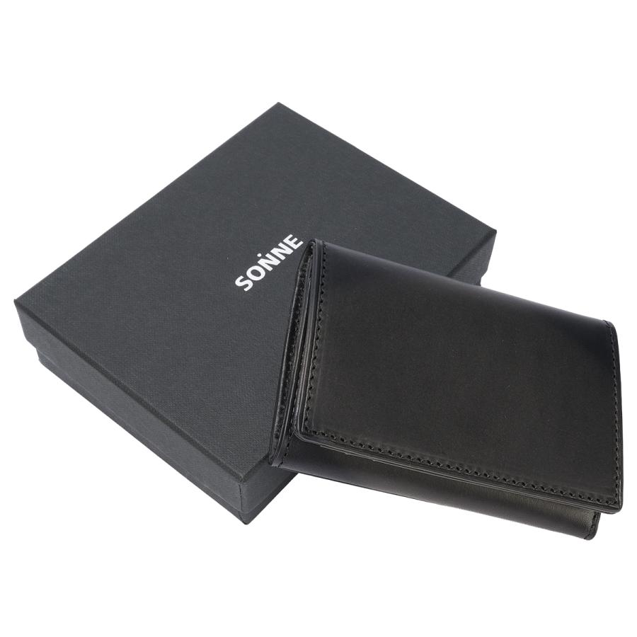 最大41% 2/5限定 ゾンネ リスヴェロ カードケース 名刺入れ 本革 バケッタスムースレザー 化粧箱付き ギフト SONNE LISVERO SOMN004 | SONNE | 12