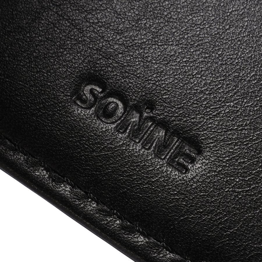 ゾンネ リスヴェロ カードケース 名刺入れ 本革 バケッタスムースレザー 化粧箱付き ギフト SONNE LISVERO SOMN004 | SONNE | 08