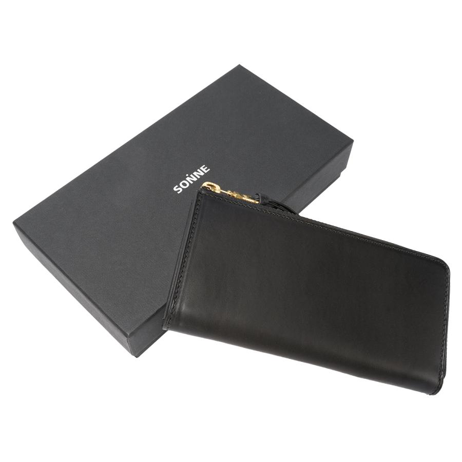 最大44% 3/1まで ゾンネ リスヴェロ 長財布 L字ラウンドファスナー 本革 バケッタスムースレザー 化粧箱付き ギフト SONNE LISVERO SOMN006 | SONNE | 14