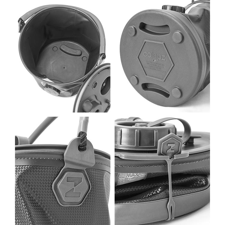 最大42% 3/8限定 コラプズ ウォータージャグ バケツ 水タンク 折りたたみ キャンプ アウトドア バーベキュー スタンド コラプシブル 2in1 COLAPZ SORC-001 | UNBY | 17