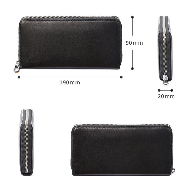 SONNE（ゾンネ） 最大42% 1/13限定 財布 長財布 ラウンドファスナー 本