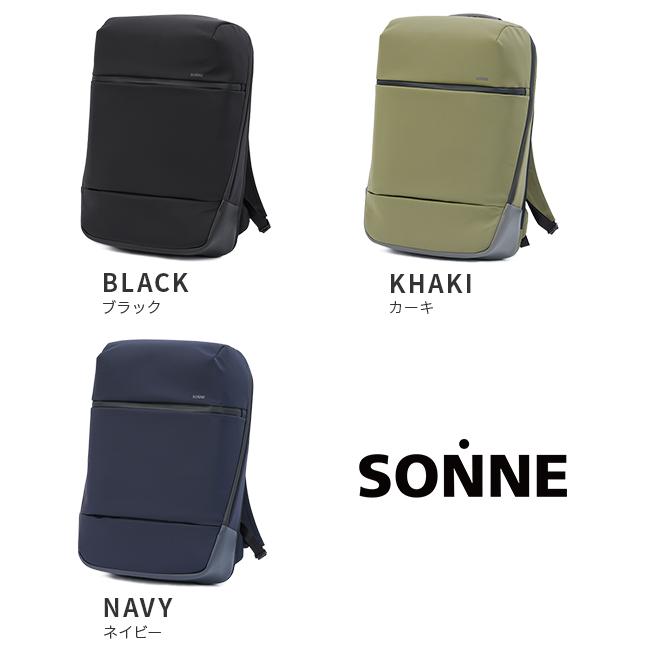 最大41% 2/15限定 ゾンネ リュック ビジネスリュック B4 軽量 マイクロファイバーレザー トリム SONNE TRIM SOSL002 メンズ ブランド | SONNE | 04
