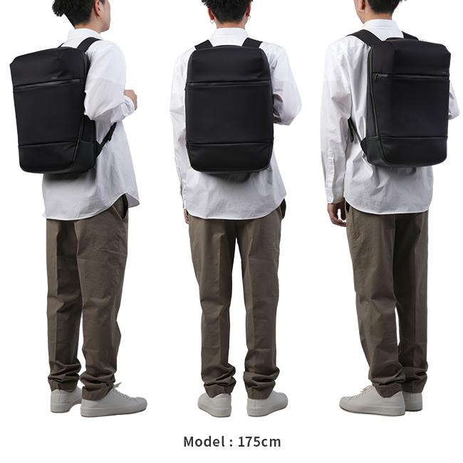 最大41% 2/15限定 ゾンネ リュック ビジネスリュック B4 軽量 マイクロファイバーレザー トリム SONNE TRIM SOSL002 メンズ ブランド | SONNE | 06