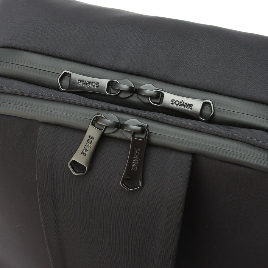 最大42% 4/22限定 ゾンネ トリム ボディバッグ ワンショルダーバッグ メンズ ブランド 斜めがけバッグ 撥水 軽量 A4 SONNE TRIM SOSL006 | SONNE | 10