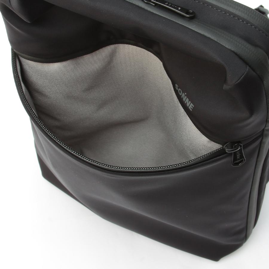 最大44% 3/22まで ゾンネ トリム ボディバッグ ワンショルダーバッグ メンズ ブランド 斜めがけバッグ 撥水 軽量 A4 SONNE TRIM SOSL006 | SONNE | 12