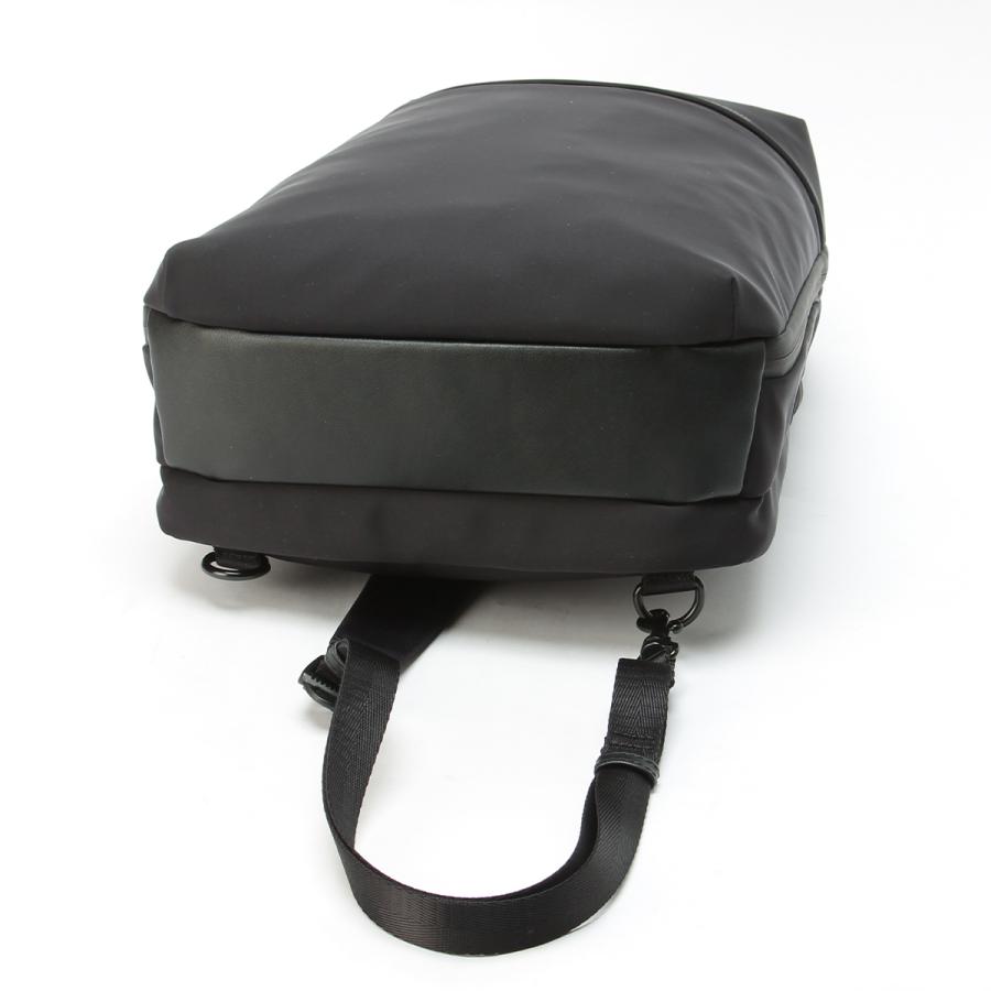 最大42% 12/28限定 ゾンネ トリム ボディバッグ ワンショルダーバッグ メンズ ブランド 斜めがけバッグ 撥水 軽量 A4 SONNE TRIM SOSL006 | SONNE | 16