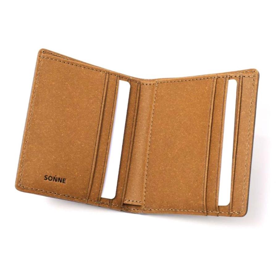 ゾンネ エコラックス 財布 二つ折り財布 本革 ミニ財布 ミニウォレット メンズ ブランド SONNE ECOLUX SOUS002 | SONNE | 07