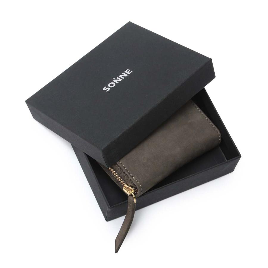 最大44% 3/22まで ゾンネ エコラックス ミニウォレット ミニ財布 財布 二つ折り財布 本革 メンズ ブランド SONNE ECOLUX SOUS003 | SONNE | 14