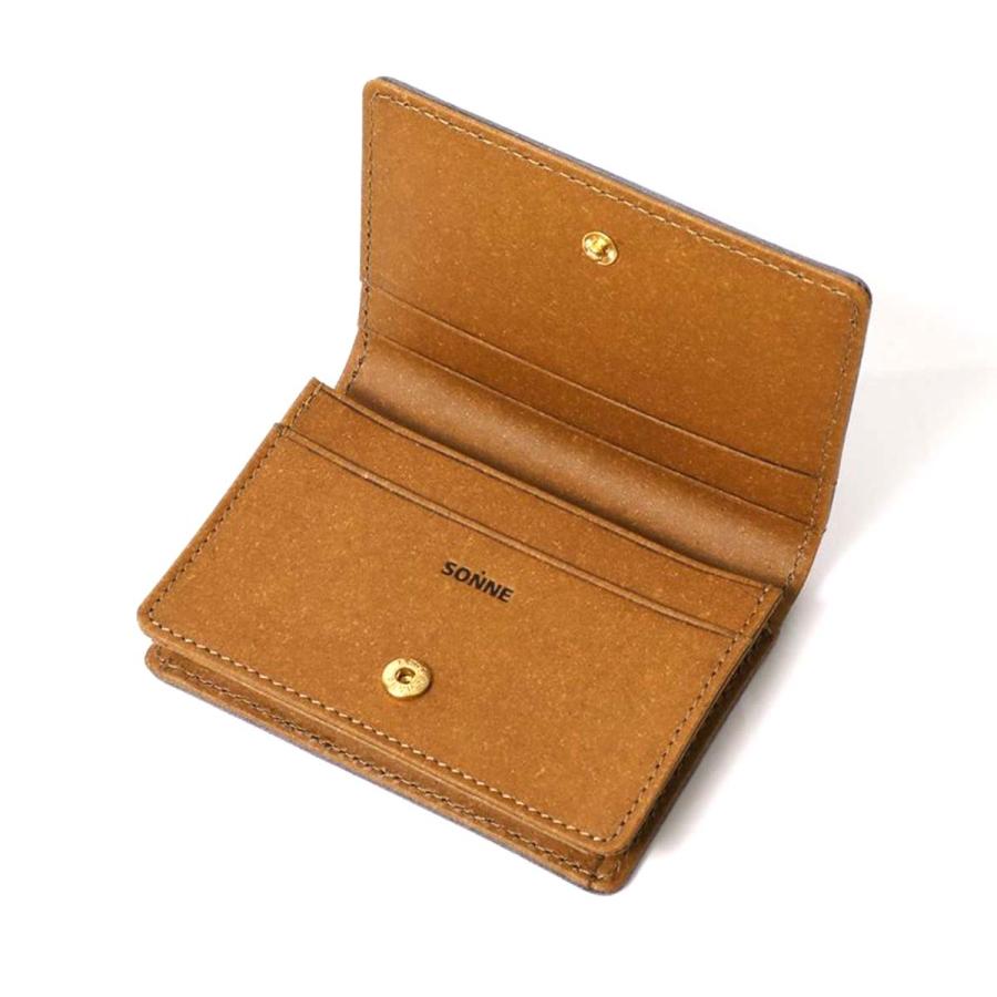 ゾンネ エコラックス カードケース 名刺入れ 本革 メンズ ブランド SONNE ECOLUX SOUS004 | SONNE | 06